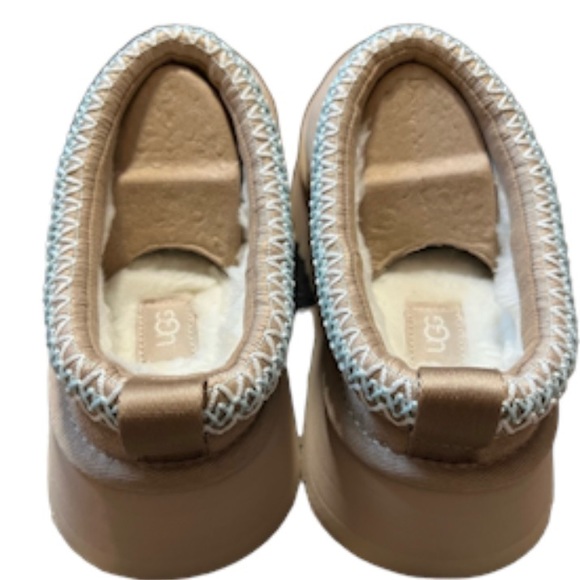 UGG Tazz Suede Platform Clog Slippers - Picture 6 of 9